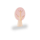 Enfeite De Prateleira Árvore Bolinha - Rosa